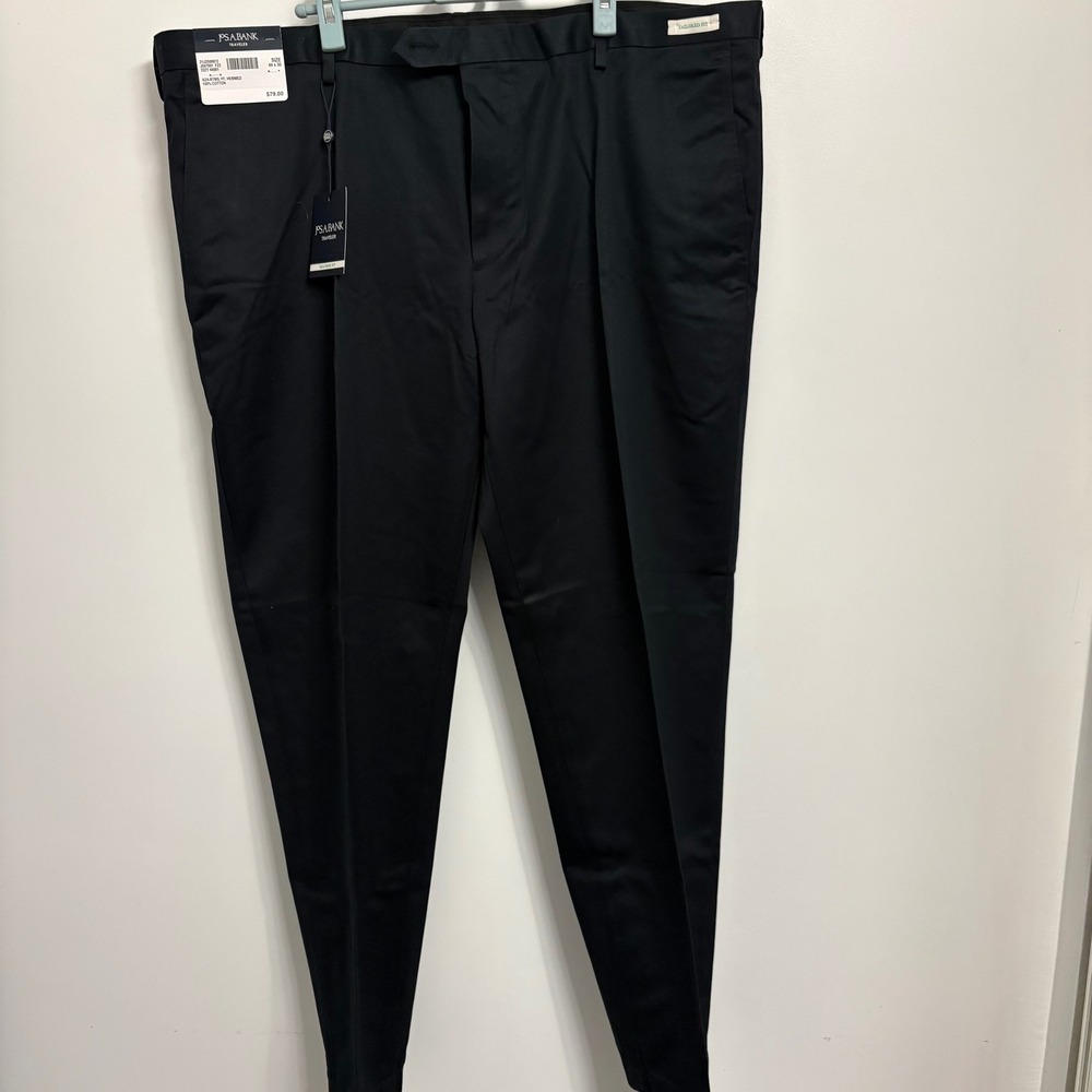 Jos‎ A Bank Traveler Tailored Fit Navy Cotton Chino Pants 44x30 21J2S00072 NEW